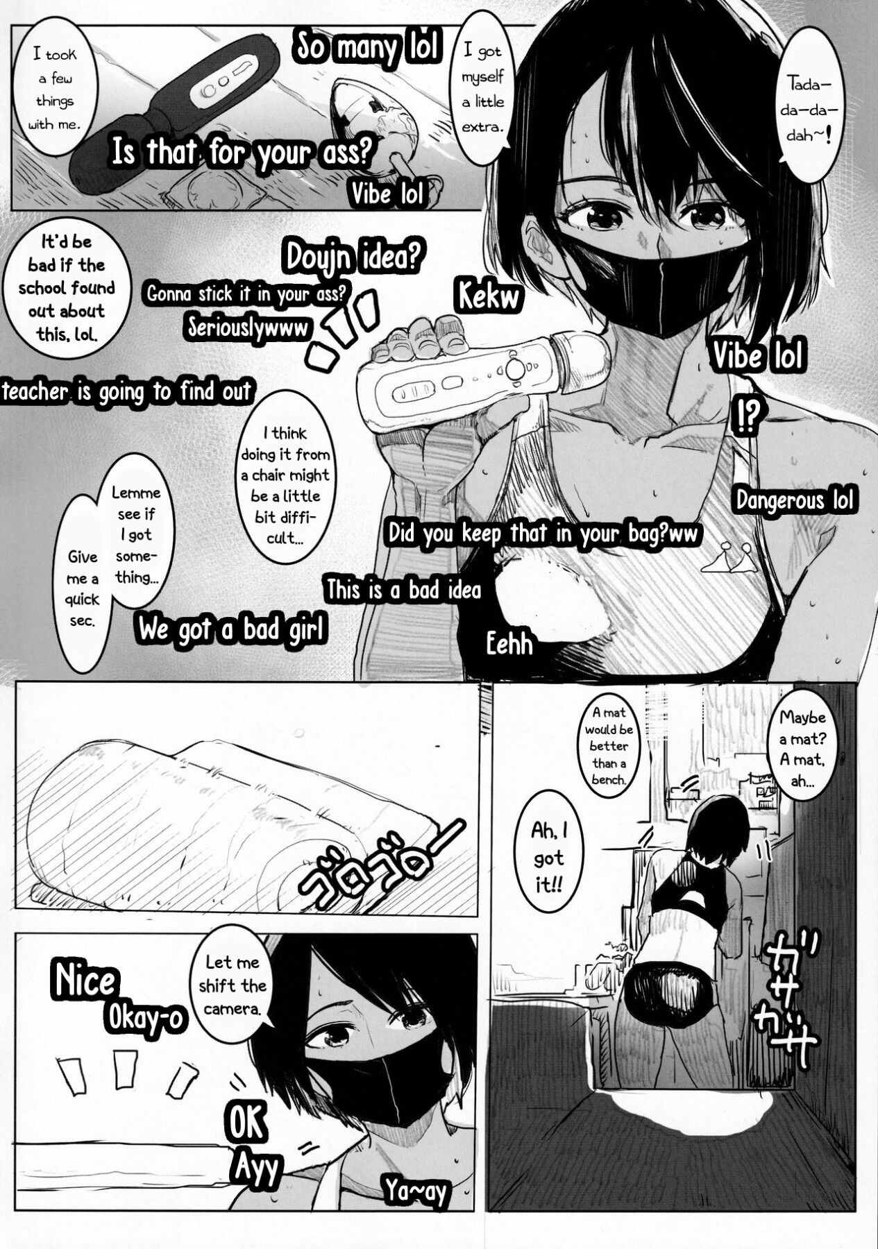 Hentai Manga Comic-Aya-chan After School Stream-Read-10